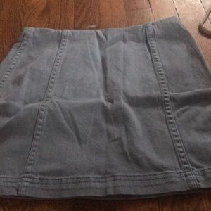 Soft light Denim skirt